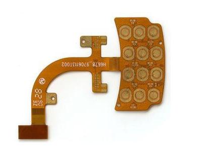 有覆盖层双面连接连接盘接口在导线的正面和背面均可连接,在焊盘处的