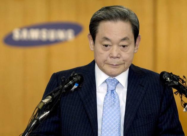 三星电子会长李健熙身价上涨近240亿元 达1100亿元