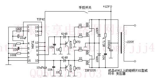 逆变器电路图介绍