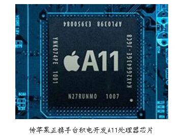 传苹果正携手台积电开发A11芯片 用于明年设