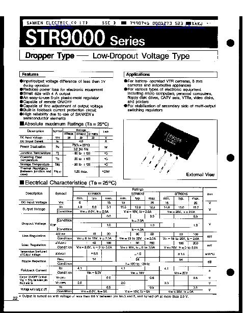 STR9012 Datasheet_PDF文件下载_芯片资料查询_维库电子市场网