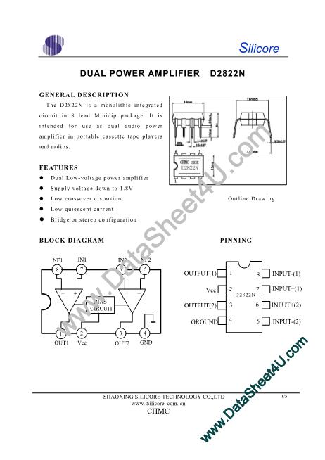 d2822n datasheet