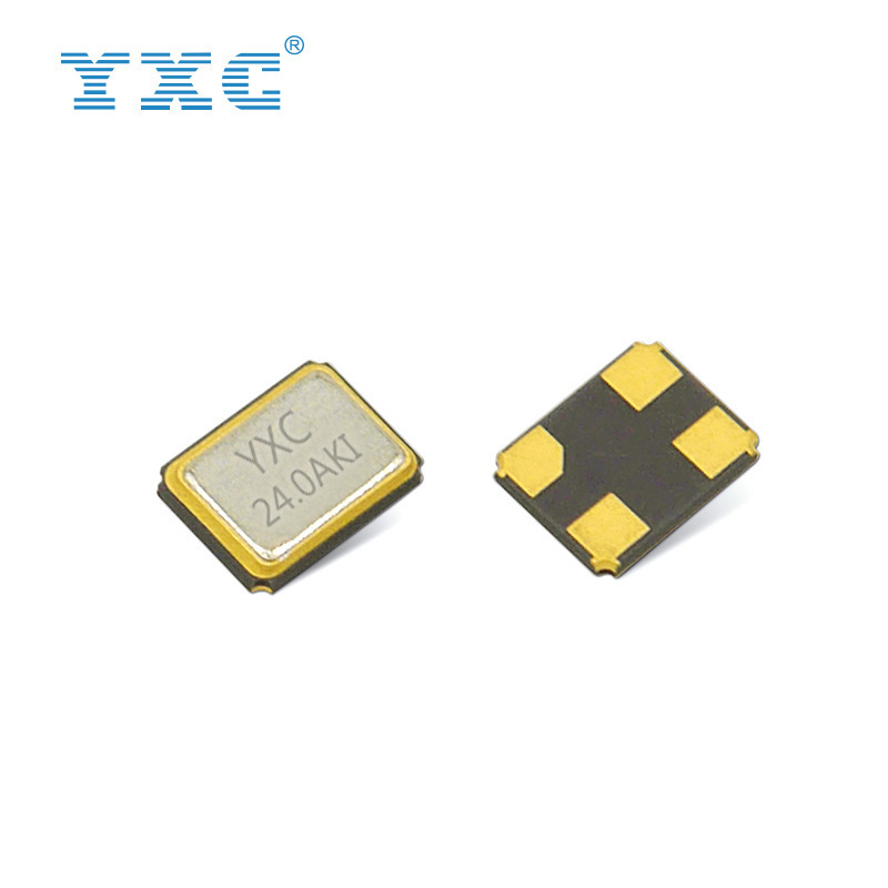 厂家直销YXC扬兴晶振3225 24M 18PF 20PPM无源石英贴片谐振器安防