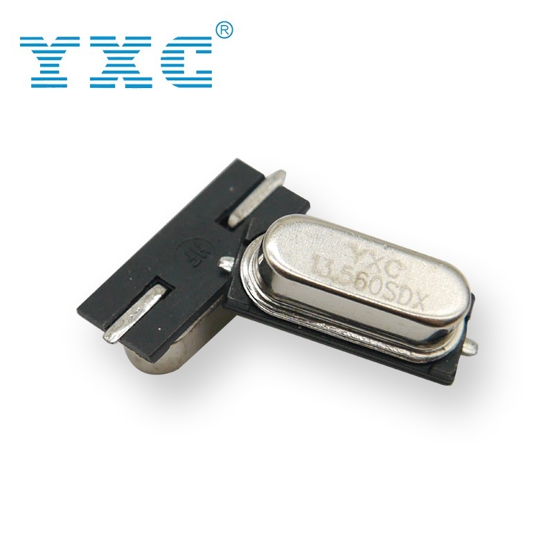 YXC厂家直销HC-49SMD 13.560MHZ无源石英晶体谐振器晶振车载热卖