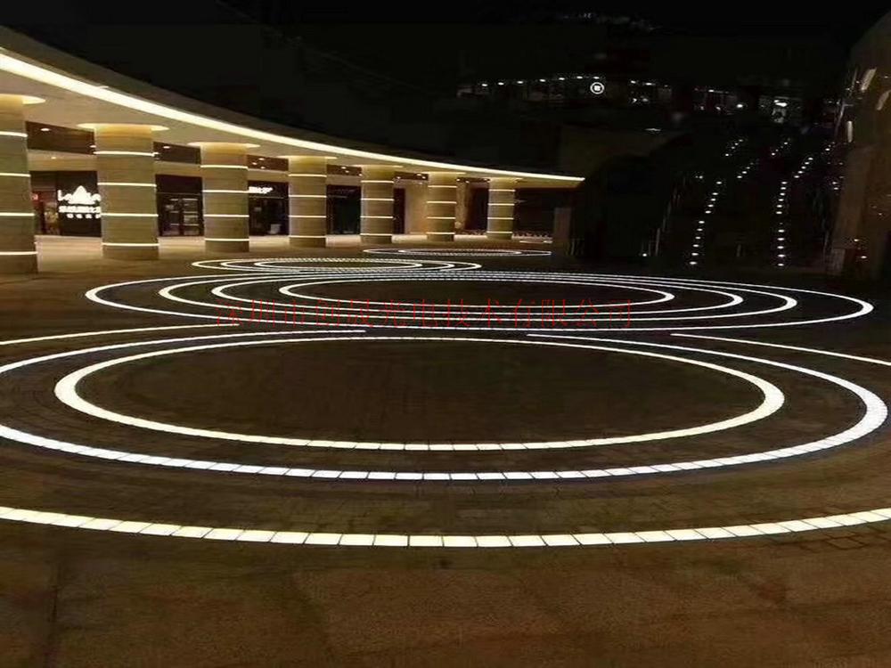 戶外地面發(fā)光LED廣場地磚燈