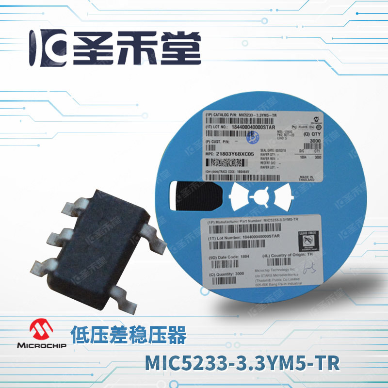 MIC5233-3.3YM5-TR