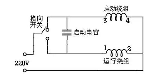 压缩机ptc启动器接线图图片