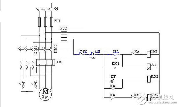 控制耦变压器降压线路设计和工作原理及其原理图