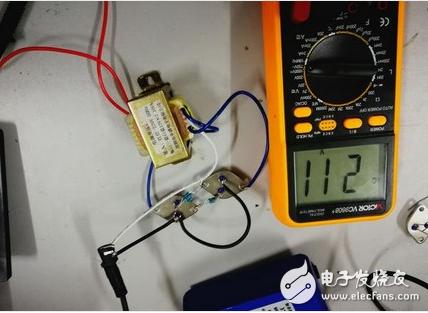 自制升压器12v升220v