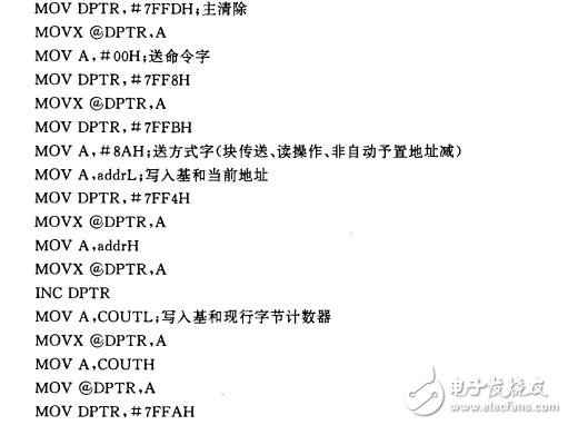 DMA控制器与单片机的接口技术