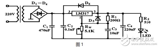 LM317可调直流稳压电源的制作