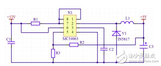 基于MC34063的开关电源电路参数计算方法