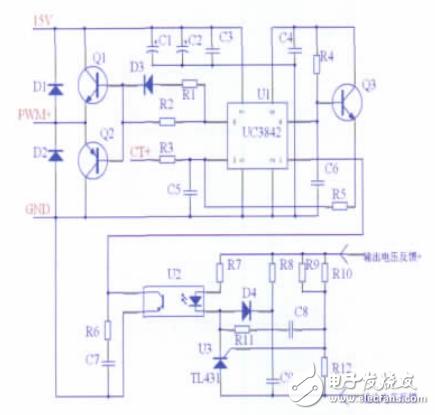 基于UC3842的电源变换器设计