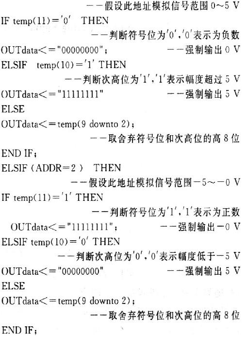 一种以FPGA为基础的多路模拟信号自适应采集系统设计