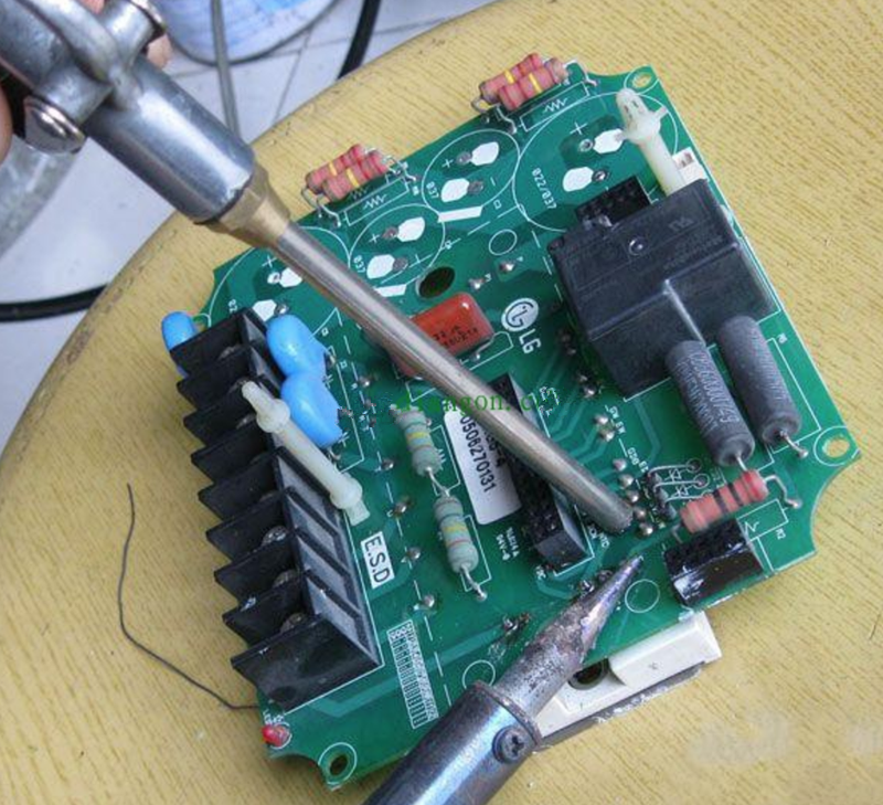 变频器电路板IGBT拆卸方法图解