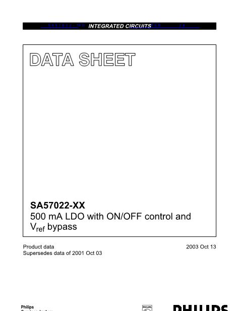 SA57022-18D数据手册封面
