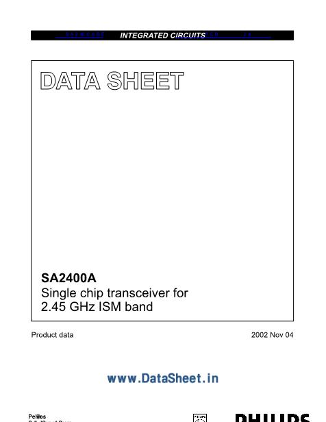 SA2400ABE数据手册封面