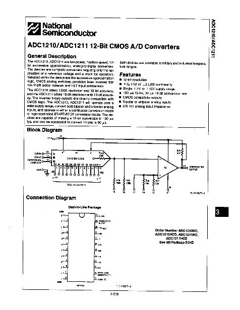 ADC1210HCD数据手册封面