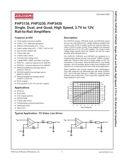 FHP3130IM8X数据手册封面