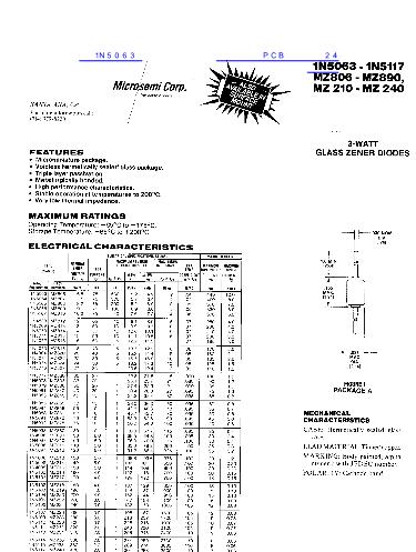 1N5063數(shù)據(jù)手冊封面
