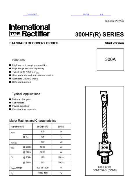 300HF數(shù)據(jù)手冊封面