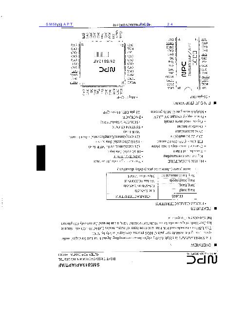 SM5813APT数据手册封面