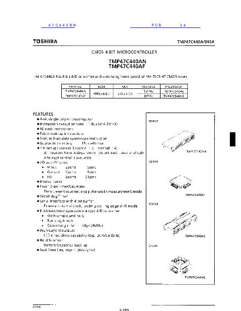 47C440BN數(shù)據(jù)手冊封面