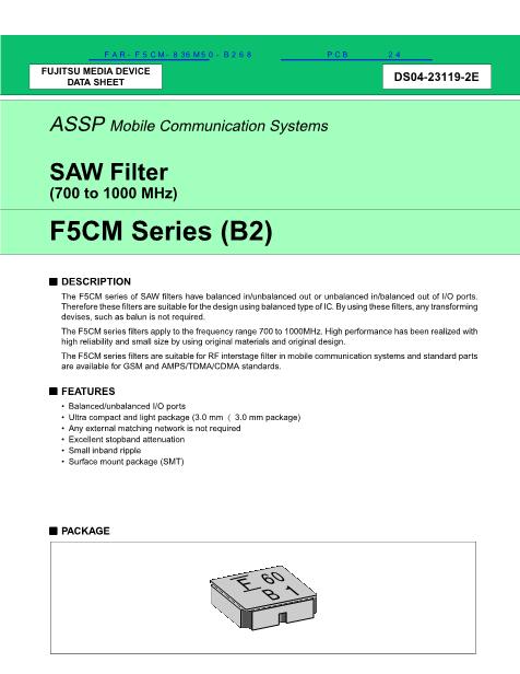 FAR-F5CM-836M50-B268數(shù)據(jù)手冊封面
