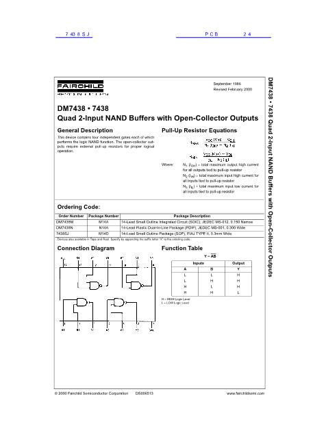 7438SJ數(shù)據(jù)手冊(cè)封面