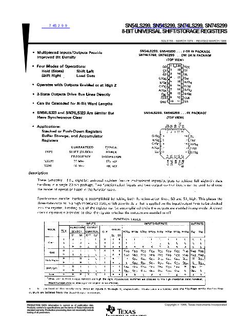 74S299數(shù)據(jù)手冊(cè)封面