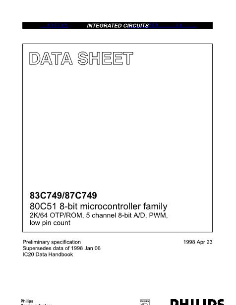 83C749數(shù)據(jù)手冊封面