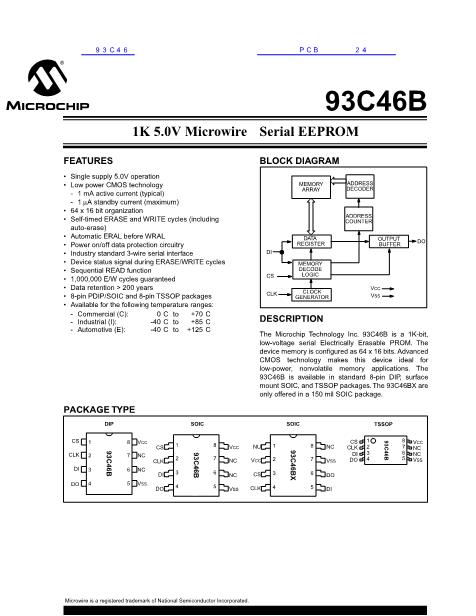 93C46数据手册封面
