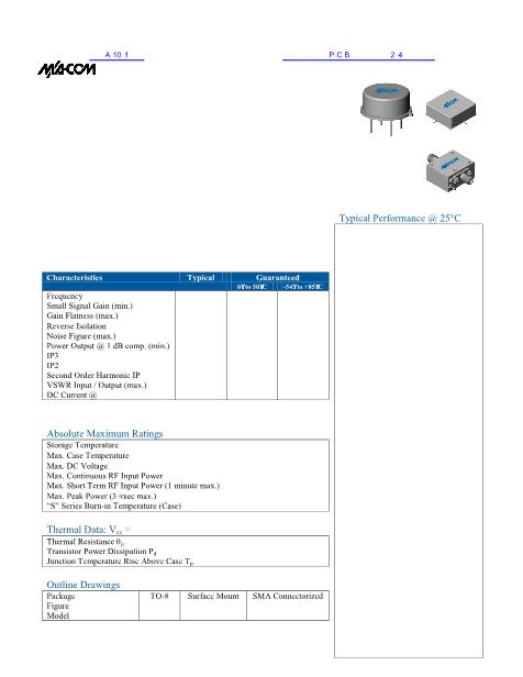 A101數(shù)據(jù)手冊(cè)封面