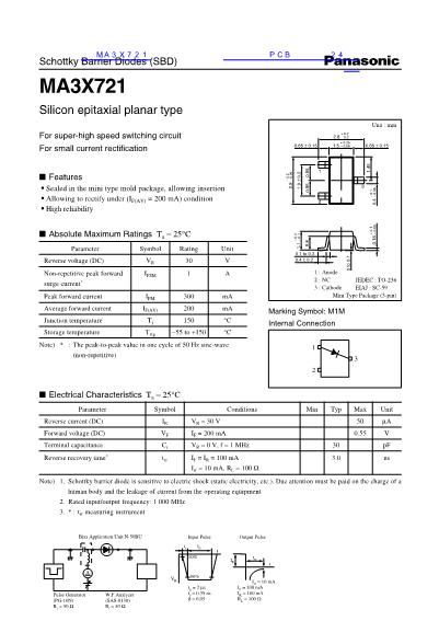 MA3X721數(shù)據(jù)手冊封面