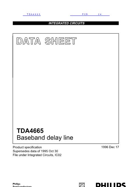 TDA4665数据手册封面