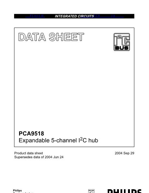 PCA9518数据手册封面