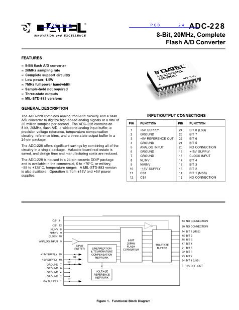 ADC-228数据手册封面