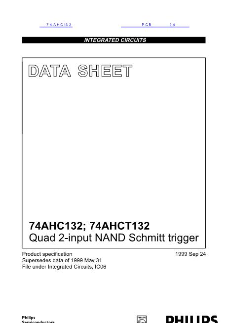 74AHC132數(shù)據(jù)手冊(cè)封面