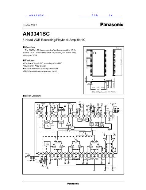 AN3341SC数据手册封面