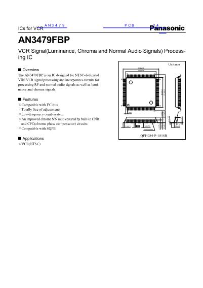 AN3479數(shù)據(jù)手冊(cè)封面