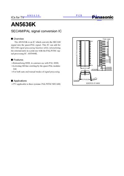 AN5636數(shù)據(jù)手冊(cè)封面