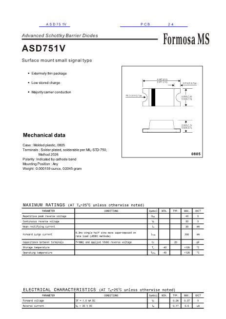 ASD751V數(shù)據(jù)手冊(cè)封面