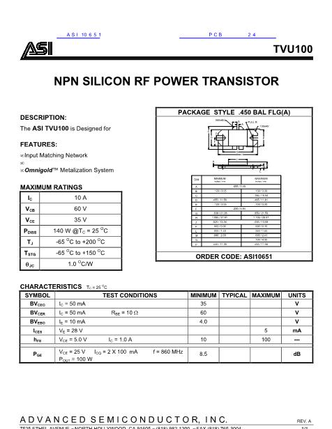 ASI10651數(shù)據(jù)手冊(cè)封面