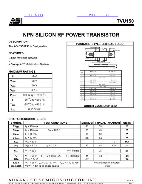 ASI10652數(shù)據(jù)手冊封面