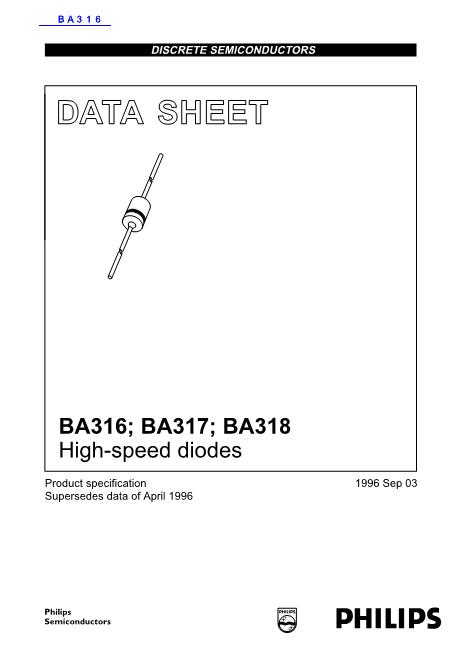 BA316数据手册封面
