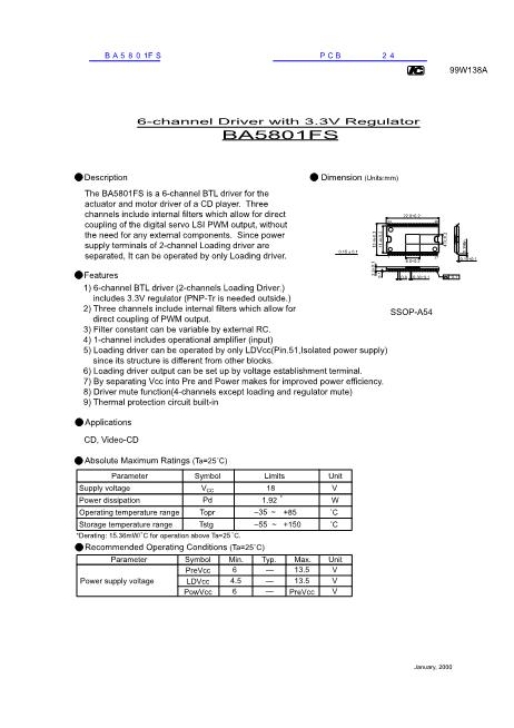 BA5801FS數(shù)據(jù)手冊封面