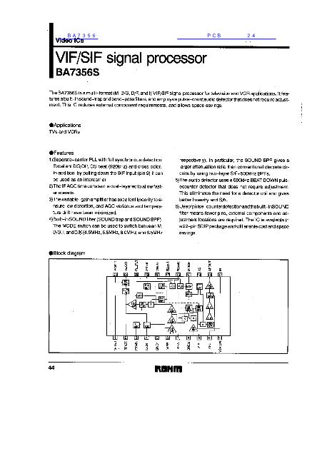 BA7356數(shù)據(jù)手冊(cè)封面