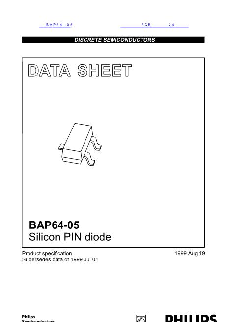 BAP64-05数据手册封面