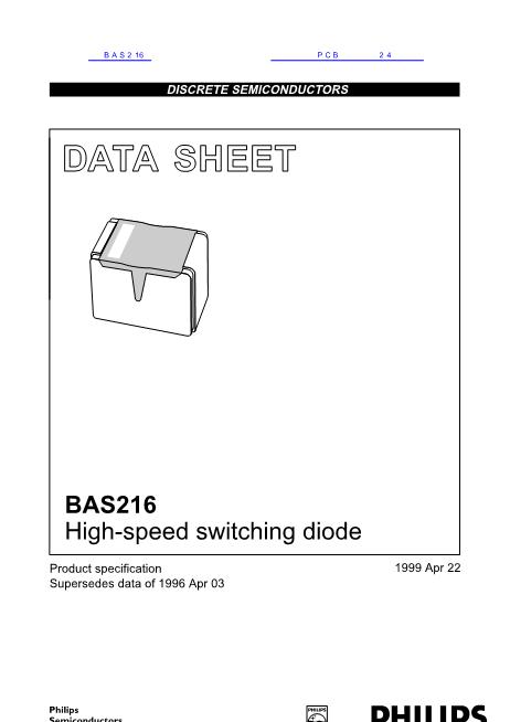 BAS216数据手册封面