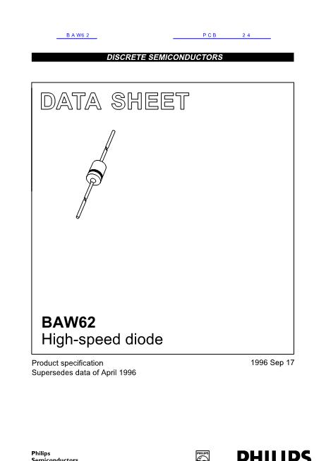 BAW62数据手册封面